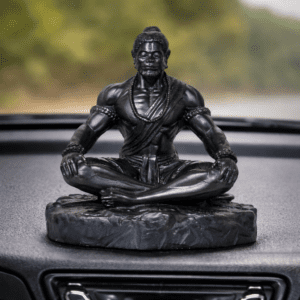 Meditating Hanuman Statue